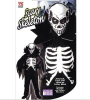 Halloween Scary Skeleton Kostüm für Kinder und Jugendliche