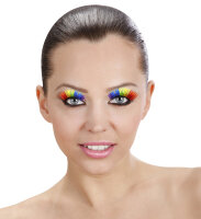 Wimpern Regenbogen extra lang