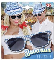 Oktoberfest Party Brille mit bayrischer Raute