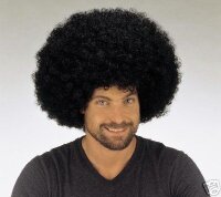 Riesen Afro-Perücke schwarz