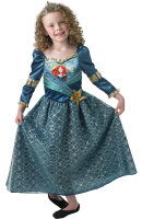 Original Merida Lizenzkostüm für Kinder als Kleid