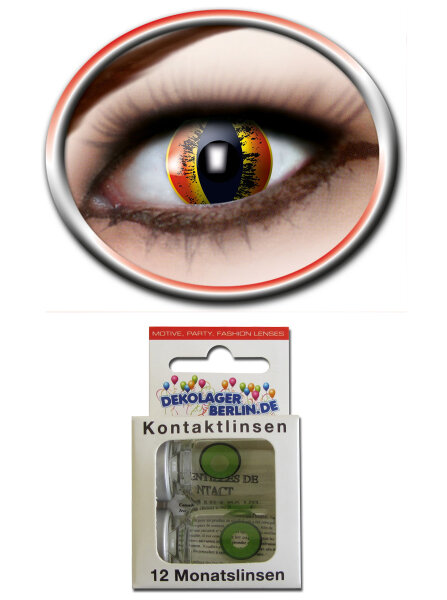 Farbige Kontaktlinsen Saurons Eyes