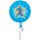 Folienballons Zahlenballons blue stars 1 bis 9