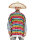 Mexikaner Poncho bunt