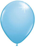 Luftballons hellblau metallic 30 cm 12