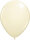 Luftballons vanille ivory elfenbein metallic 30 cm 12