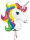 Einhorn Folienballon 83cm