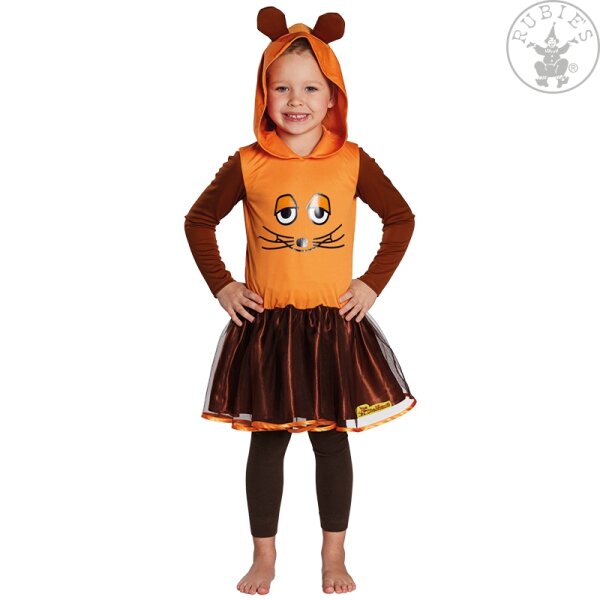 Kostüm die Maus für Kinder als Kleid aus der Sendung mit der Maus