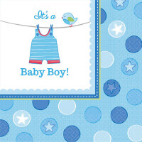 Baby shower It´s a Boy Servietten 33x33cm