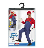 Blauer Handwerker Overall für Mario