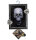 Halloween Totenkopf Bild mit Stimme 30x35cm