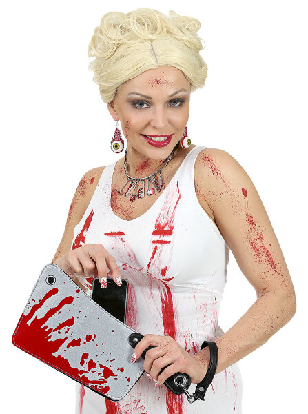 Halloween Handtasche als Fleischermesser für Damen und Herren