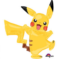 Folienballon Pikachu als Airwalker 139 cm